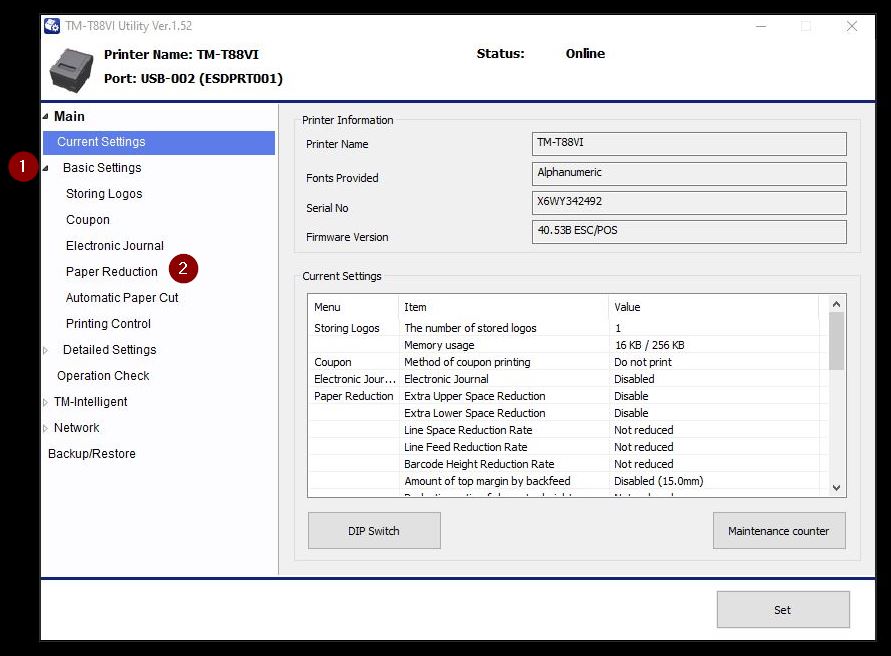 Epson_TM88vi_Utility_MainScreen_PaperReduction.jpg