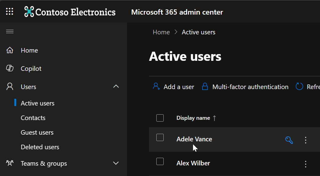 active users