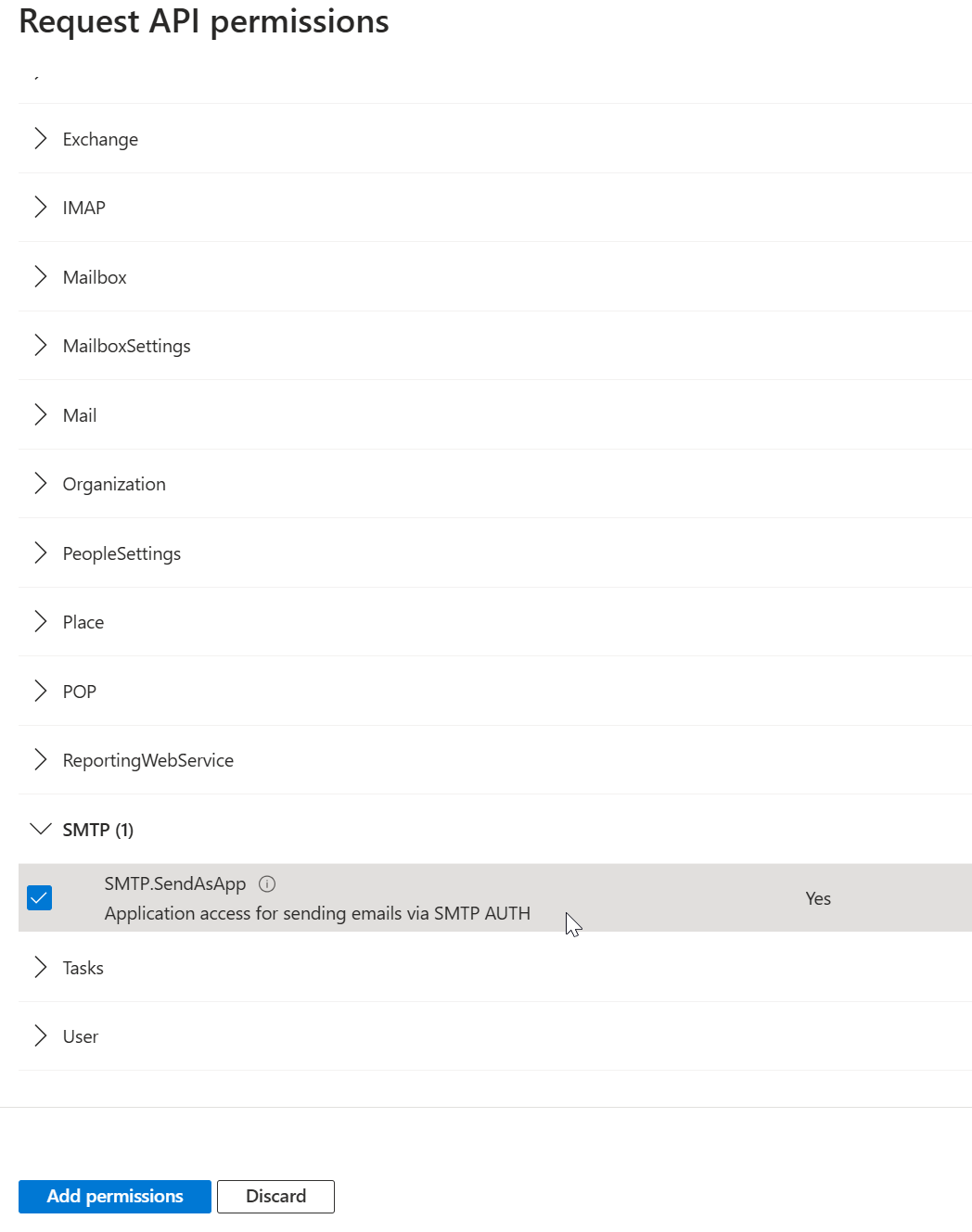 select SMTP.SendAsApp