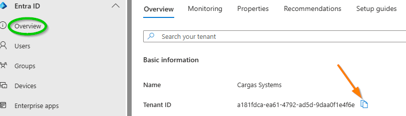 Tenant ID